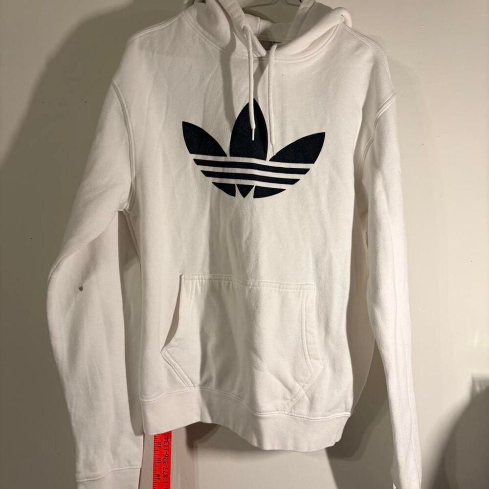 Adidas Women's White Hoodie